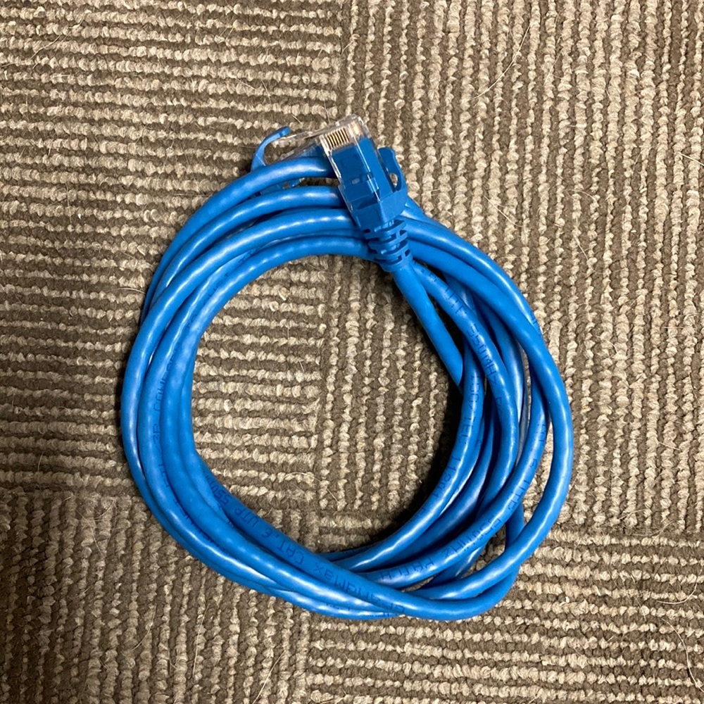 Ethernet cable